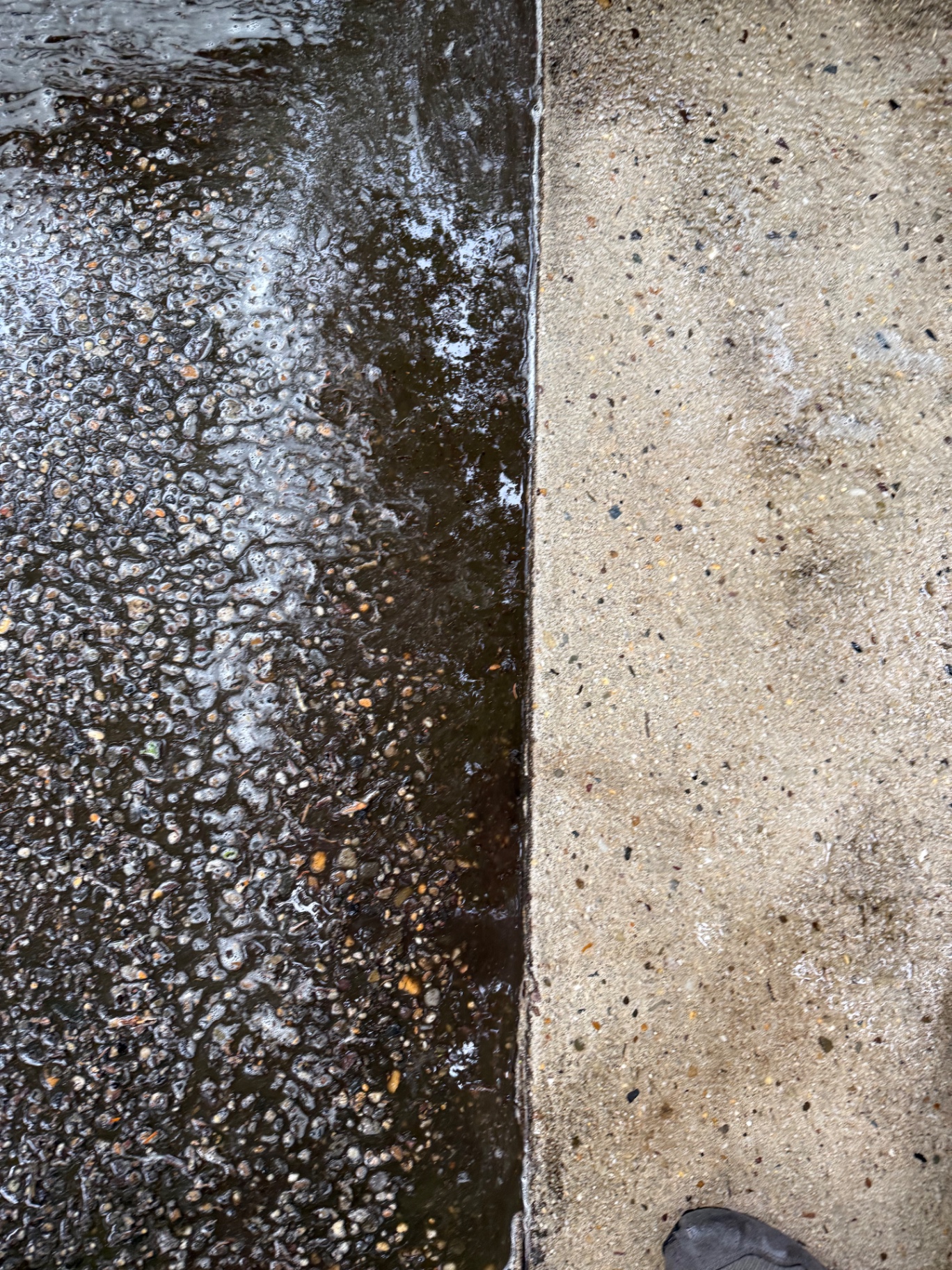 Clean Curb pressure washing work